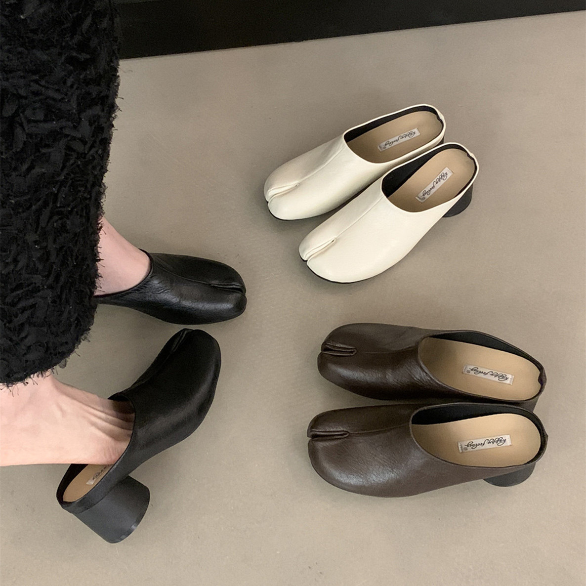 Women'S Fashion Korea - Sapatos Femininos Bailamos Spring com Bico
