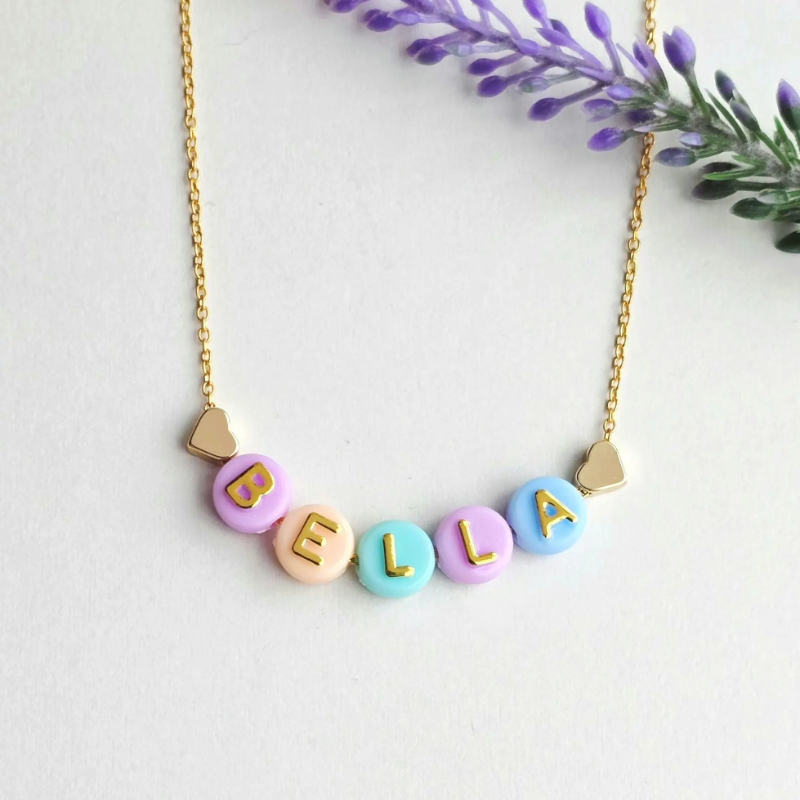 Women Fashion Names - Colar com nome personalizado para meninas,