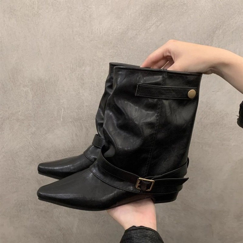 Botas de cano curto clássicas, - Women'S Fashion Korea avaliação e preço