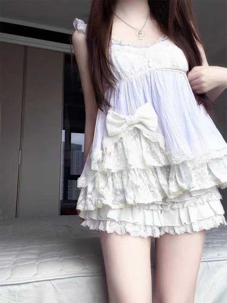 Conjunto de 2 Peças Feminino C - Lace Trim Cami avaliação e preço