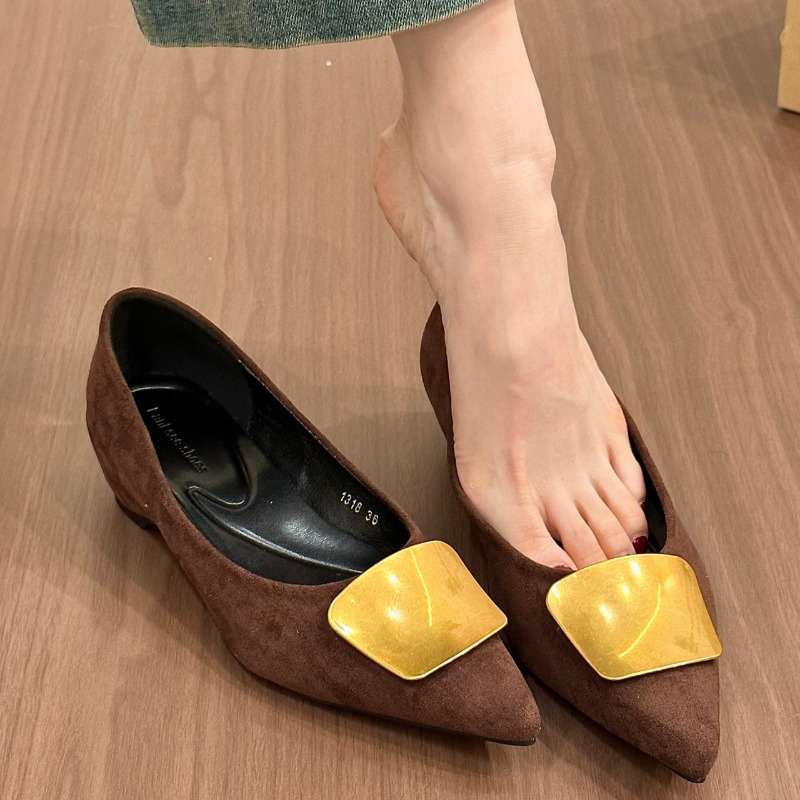 Mulheres bombas de salto baixo - Women'S Fashion Shoes avaliação e preço