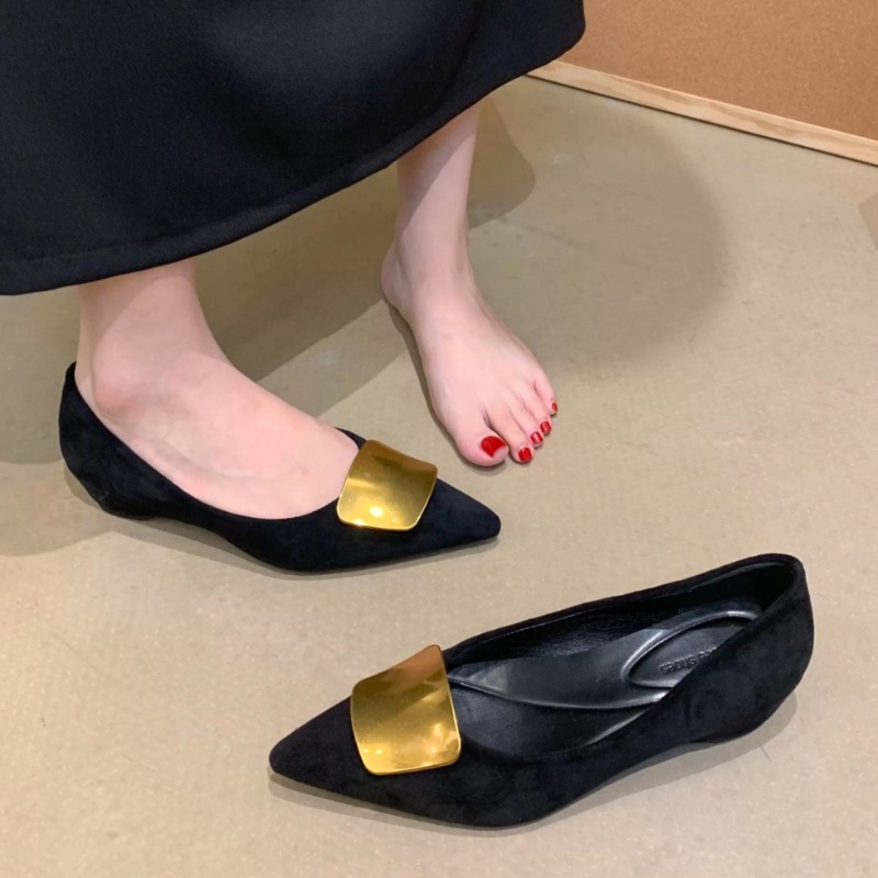 Mulheres bombas de salto baixo - Women'S Fashion Shoes avaliação e preço