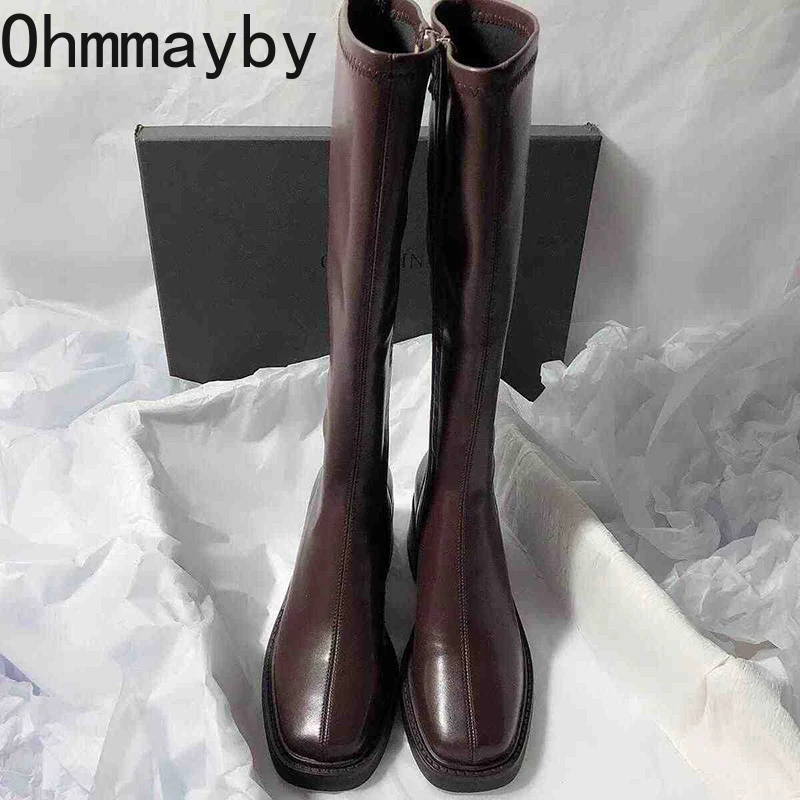 Vintage salto grosso feminino  - Women'S Fashion Korea avaliação e preço