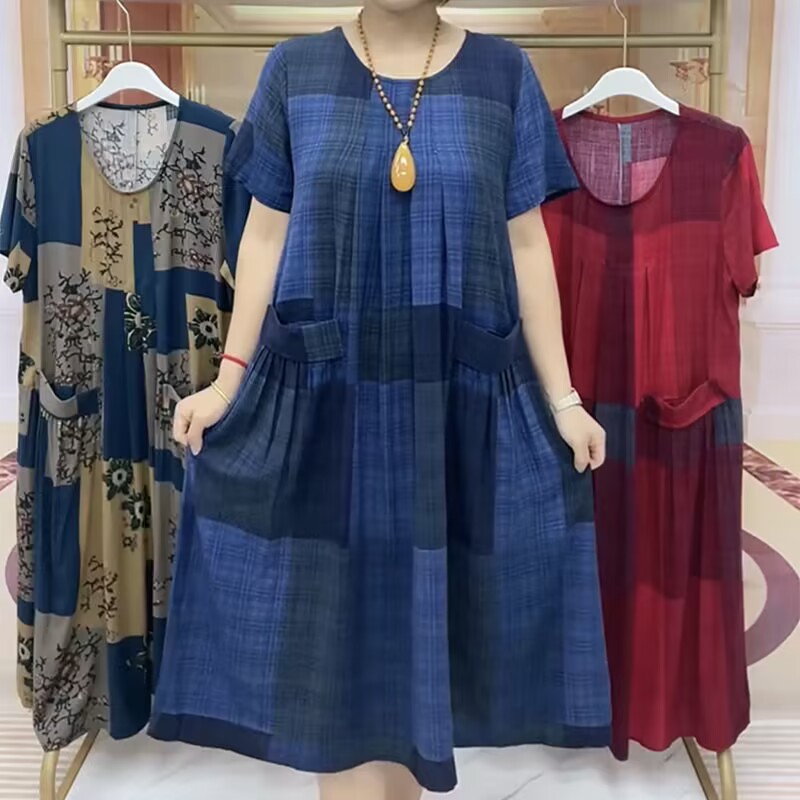 Vestido de Verão em Algodão e  - Women Fashion Over The Years avaliação e preço