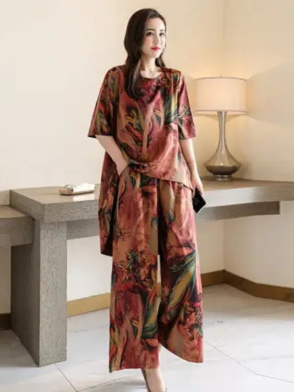 Conjunto de duas peças para mu - Women Fashion Over The Years avaliação e preço