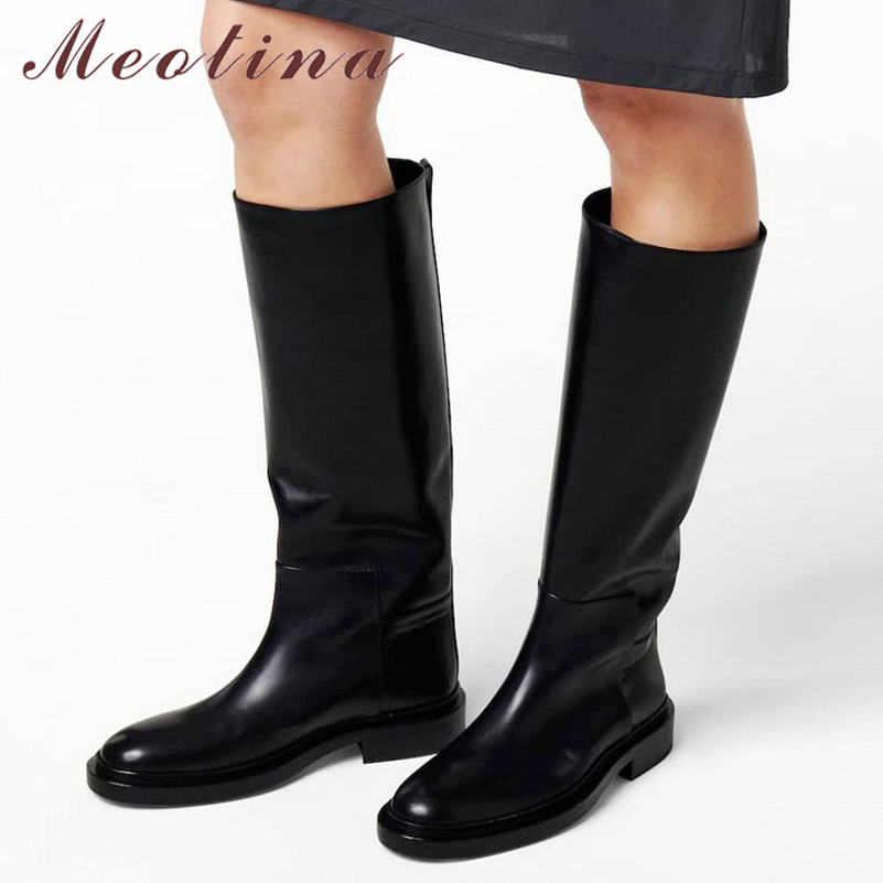 Meotina mulheres botas altas d - Women'S Fashion Knee High Boots avaliação e preço