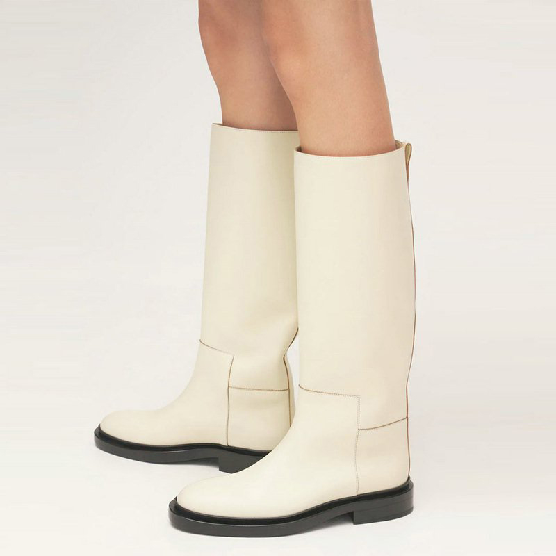 Meotina mulheres botas altas d - Women'S Fashion Knee High Boots avaliação e preço