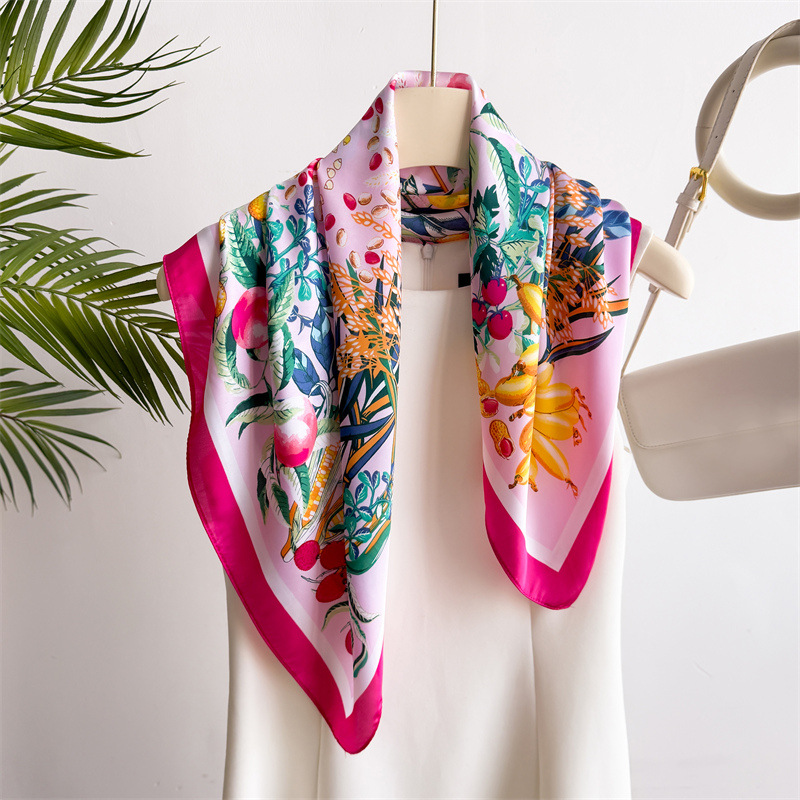 Luxo novo impresso cachecóis l - Women Fashion Necktie avaliação e preço