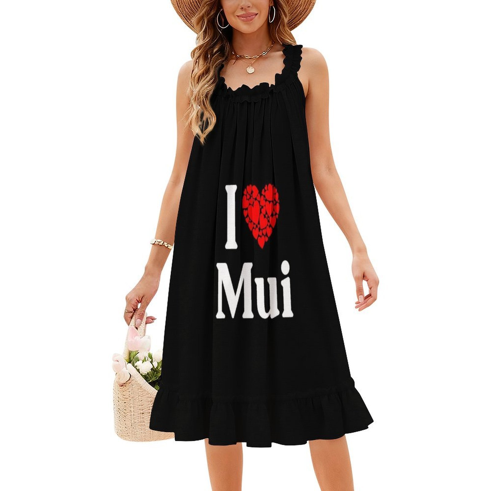 Mui Heart-I Love Mui Boho Chic - Women Fashion Dress Names avaliação e preço